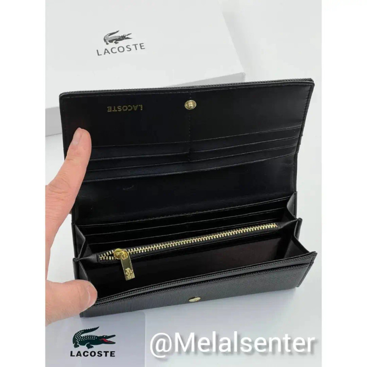 کیف پول دستی لاکوست با کیفیت مستر کوالیتی و پک کامل