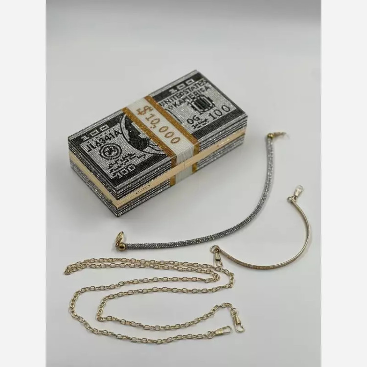 کیف مدارک و پول مجلسی زنانه طرحدار